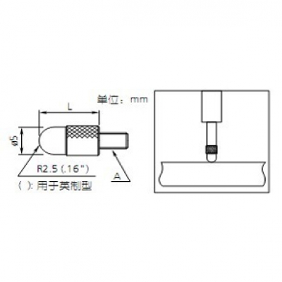 三豐Mitutoyo測(cè)針O101186